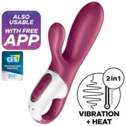 Comprar SATISFYER - HOT BUNNY VIBRADOR PUNTO G al mejor precio - Envíos Discretos