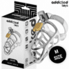 Comprar ADDICTED TOYS LOCKED - SILVER LOCK JAULA PARA PENE DE METAL TALLA M al mejor precio - Envíos Discretos
