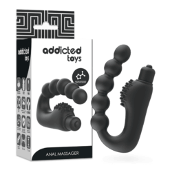 Comprar ADDICTED TOYS - MASAJEADOR ANAL PROSTÁTICO CON VIBRACIÓN al mejor precio - Envíos Discretos