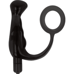 Comprar ADDICTED TOYS - VIBRADOR PROSTÁTICO NEGRO 10 CM al mejor precio - Envíos Discretos