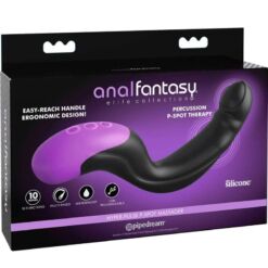Comprar ANAL FANTASY ELITE COLLECTION - MASAJEADOR ANAL HYPER-PULSE PUNTO P al mejor precio - Envíos Discretos