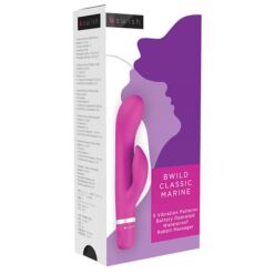 Comprar B SWISH - BWILD CLASSIC MARINE RABBIT VIBRATOR CERISE al mejor precio - Envíos Discretos