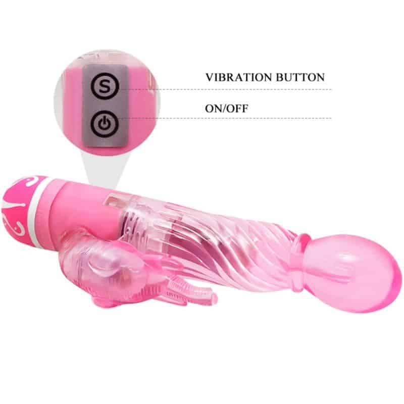 BAILE - VIBRADOR MULTIVELOCIDAD CON ESTIMULADOR ROSA - piKanteo | Despierta tu lado más piKante Comprar BAILE - VIBRADOR MULTIVELOCIDAD CON ESTIMULADOR ROSA al mejor precio - Envíos Discretos