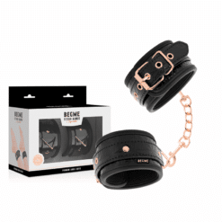 Comprar BEGME - BLACK EDITION ESPOSAS PARA TOBILLOS CON FORRO DE NEOPRENO al mejor precio - Envíos Discretos
