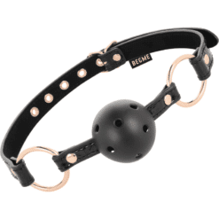 Comprar BEGME - BLACK EDITION MORDAZA CUERO VEGANO al mejor precio - Envíos Discretos
