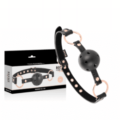 Comprar BEGME - BLACK EDITION MORDAZA CUERO VEGANO al mejor precio - Envíos Discretos