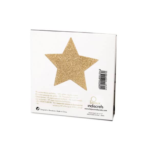 BIJOUX - INDISCRETS PEZONERAS FLASH ESTRELLA DORADA - piKanteo | Despierta tu lado más piKante Comprar BIJOUX - INDISCRETS PEZONERAS FLASH ESTRELLA DORADA al mejor precio - Envíos Discretos