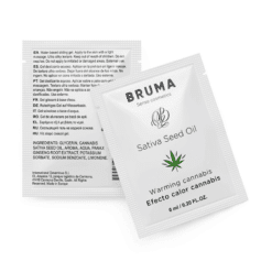 Comprar BRUMA - 6 ML GEL DESLIZANTE CON ACEITE DE SEMILLA EFECTO CALOR SABOR CANNABIS al mejor precio - Envíos Discretos