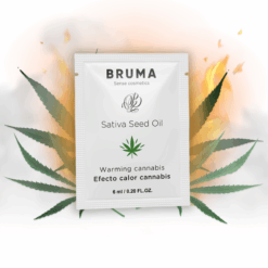 Comprar BRUMA - 6 ML GEL DESLIZANTE CON ACEITE DE SEMILLA EFECTO CALOR SABOR CANNABIS al mejor precio - Envíos Discretos