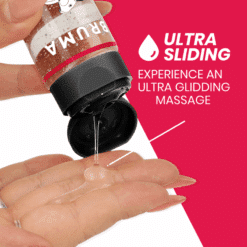 Comprar BRUMA - ACEITE DE MASAJE PREMIUM EFECTO CALOR SABOR FRESA 3 EN 1 - 100 ML al mejor precio - Envíos Discretos