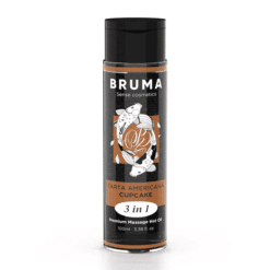 Comprar BRUMA - ACEITE DE MASAJE PREMIUM EFECTO CALOR SABOR TARTA AMERICANA 3 EN 1 - 100 ML al mejor precio - Envíos Discretos