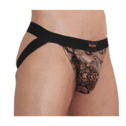 Comprar BURN - 002 JOCK SNAKE NEGRO M al mejor precio - Envíos Discretos