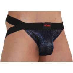 Comprar BURN - 006 JOCK BRILLANTE AZUL / NEGRO S al mejor precio - Envíos Discretos