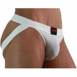 Comprar BURN - 007 JOCK LYCRA BLANCO XL al mejor precio - Envíos Discretos
