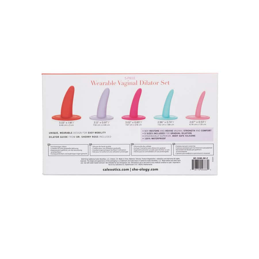 CALEXOTICS - KIT 5PC DILATADORES VAGINALES O ANALES MULTICOLOR - piKanteo | Despierta tu lado más piKante Comprar CALEXOTICS - KIT 5PC DILATADORES VAGINALES O ANALES MULTICOLOR al mejor precio - Envíos Discretos