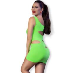 Comprar CHILIROSE - CR 4621 VESTIDO VERDE S/M al mejor precio - Envíos Discretos