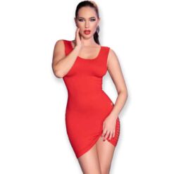 Comprar CHILIROSE - CR 4622 VESTIDO ROJO S/M al mejor precio - Envíos Discretos