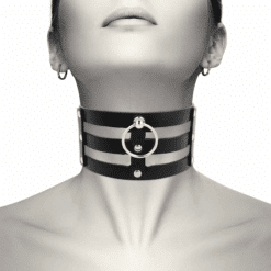 Comprar COQUETTE CHIC DESIRE - CHOKER CUERO VEGANO ESTILO FETISH al mejor precio - Envíos Discretos
