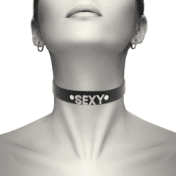 Comprar COQUETTE CHIC DESIRE - CHOKER CUERO VEGANO SEXY al mejor precio - Envíos Discretos