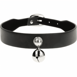 Comprar COQUETTE CHIC DESIRE - COLLAR CUERO VEGANO ACCESORIO WOMAN CASCABEL al mejor precio - Envíos Discretos