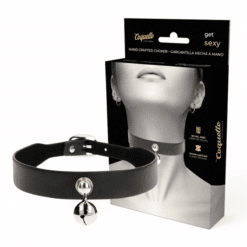 Comprar COQUETTE CHIC DESIRE - COLLAR CUERO VEGANO ACCESORIO WOMAN CASCABEL al mejor precio - Envíos Discretos