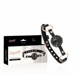 Comprar COQUETTE CHIC DESIRE - FANTASY MORDAZA TRANSPIRABLE CUERO VEGANO al mejor precio - Envíos Discretos