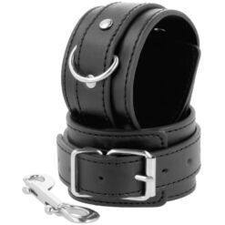 Comprar DARKNESS - ESPOSAS AJUSTABLES NEGRO CON DOBLE CINTA REFUERZO al mejor precio - Envíos Discretos