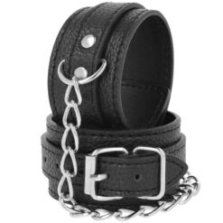 Comprar DARKNESS - ESPOSAS LEATHER NEGRO TEXTURA al mejor precio - Envíos Discretos