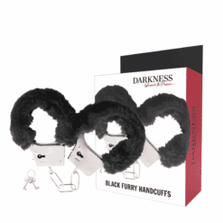 Comprar DARKNESS - ESPOSAS METAL FORRADAS NEGRO al mejor precio - Envíos Discretos
