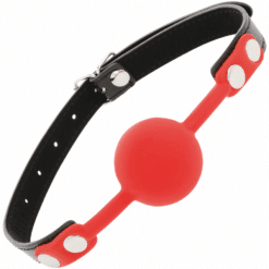 Comprar DARKNESS - MORDAZA  SILICONA ROJO al mejor precio - Envíos Discretos
