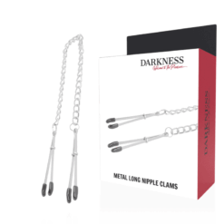 Comprar DARKNESS - PINZAS AJUSTABLES PARA PEZONES METAL al mejor precio - Envíos Discretos