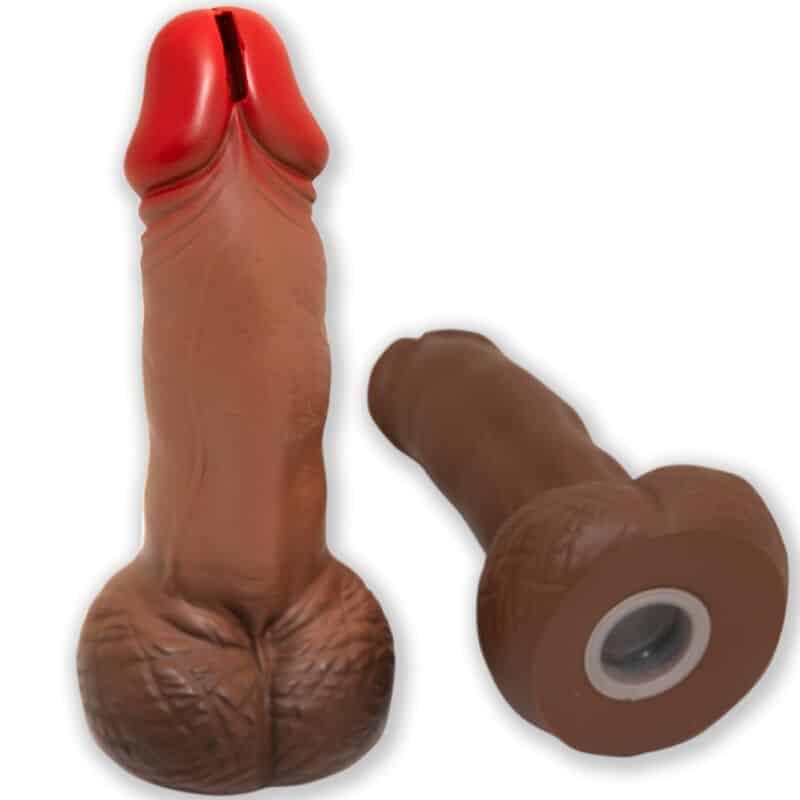 DIABLO PICANTE - HUCHA PENE MARRÓN - piKanteo | Despierta tu lado más piKante Comprar DIABLO PICANTE - HUCHA PENE MARRÓN al mejor precio - Envíos Discretos