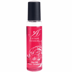 Comprar EXTASE SENSUAL - ACEITE ESTIMULANTE FRESA VIAJE CALOR 35 ML al mejor precio - Envíos Discretos