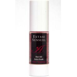 Comprar EXTASE SENSUAL - ACEITE MASAJE EFECTO EXTRA FRESH FRESA 30 ML al mejor precio - Envíos Discretos