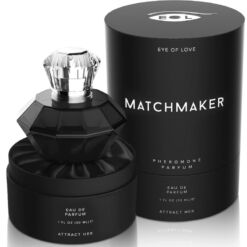 Comprar EYE OF LOVE - MATCHMAKER BLACK DIAMOND PERFUME FEROMONAS PARA ÉL 30 ML al mejor precio - Envíos Discretos