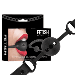 Comprar FETISH SUBMISSIVE BONDAGE - MORDAZA DE BOLA DE SILICONA TRANSPIRABLE al mejor precio - Envíos Discretos