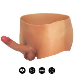 Comprar HIDDEN DESIRE - ALTER EGO BÓXER CON PENE 18 CM NATURAL TALLA S/M al mejor precio - Envíos Discretos