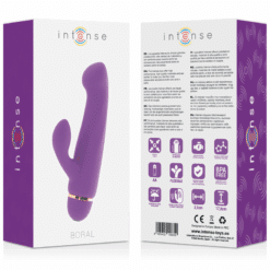 Comprar INTENSE - BORAL 20 SPEEDS SILICONE LILA al mejor precio - Envíos Discretos