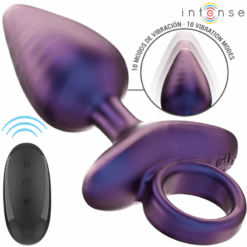 Comprar INTENSE - MICHAEL PLUG ANAL VIBRADOR MODELO 2 CONTROL REMOTO al mejor precio - Envíos Discretos