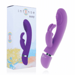 Comprar INTENSE - SUSY VIBRADOR OSCILANTE SILICONA RABBIT LILA al mejor precio - Envíos Discretos