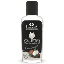 Comprar INTIMATELINE LUXURIA - VOLUPTAS GEL MASAJE COMESTIBLE EFECTO CALOR - COCO Y CREMA 100 ML al mejor precio - Envíos Discretos