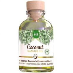 Comprar INTT - GEL DE MASAJE VEGANO CON SABOR A COCO Y EFECTO CALOR al mejor precio - Envíos Discretos