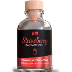 Comprar INTT MASSAGE & ORAL SEX - GEL DE MASAJE SABOR A FRESA EFECTO CALOR al mejor precio - Envíos Discretos