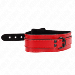 Comprar KINK - COLLAR AJUSTABLE ROJO VINO 37.5-49.5 CM X 5 CM al mejor precio - Envíos Discretos