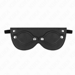 Comprar KINK - MÁSCARA DE POLIPIEL CON CUBIERTAS PARA OJOS DESMONTABLES 22 x 9 CM al mejor precio - Envíos Discretos