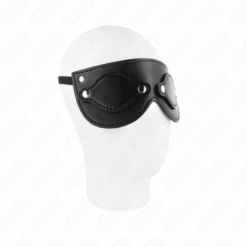 Comprar KINK - MÁSCARA DE POLIPIEL CON CUBIERTAS PARA OJOS DESMONTABLES 22 x 9 CM al mejor precio - Envíos Discretos