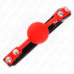 Comprar KINK - MORDAZA DE BOLA 4 CM DE SILICONA MODELO 2 60 x 2 CM al mejor precio - Envíos Discretos
