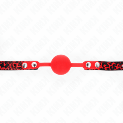 Comprar KINK - MORDAZA DE BOLA 4 CM DE SILICONA MODELO 2 60 x 2 CM al mejor precio - Envíos Discretos