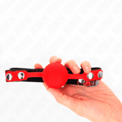 Comprar KINK - MORDAZA DE BOLA 4 CM DE SILICONA MODELO 2 60 x 2 CM al mejor precio - Envíos Discretos