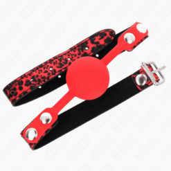 Comprar KINK - MORDAZA DE BOLA 4 CM DE SILICONA MODELO 2 60 x 2 CM al mejor precio - Envíos Discretos